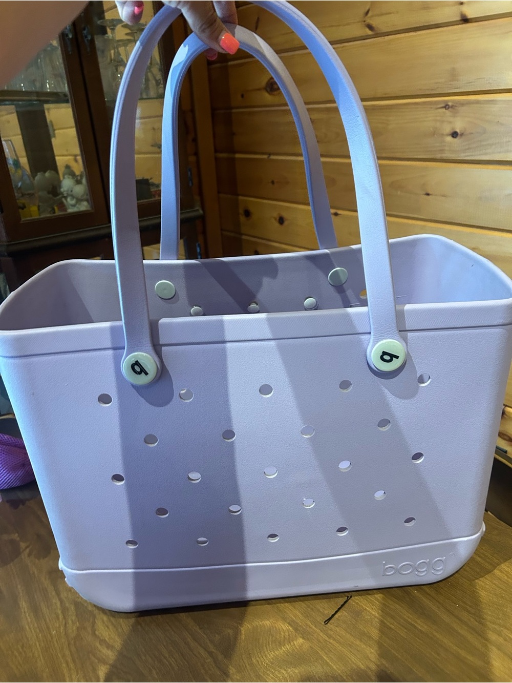 BOGG BAG Lavender Tote with Double Handles